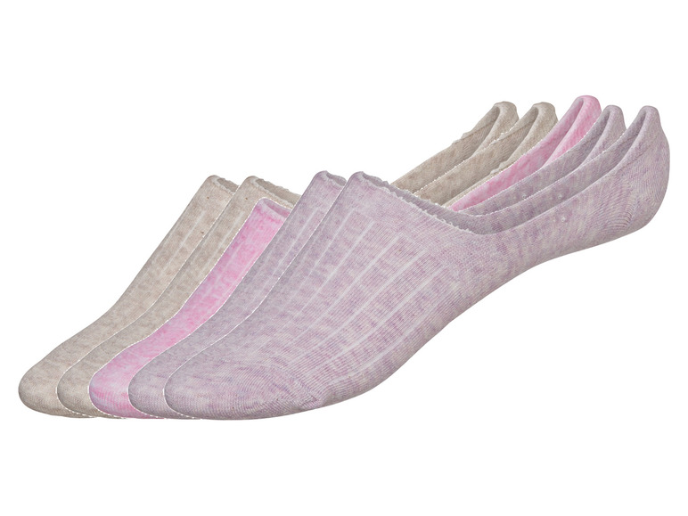 Gehe zu Vollbildansicht: esmara® Damen Sneakersocken, 5 Paar, mit Bio-Baumwolle - Bild 2