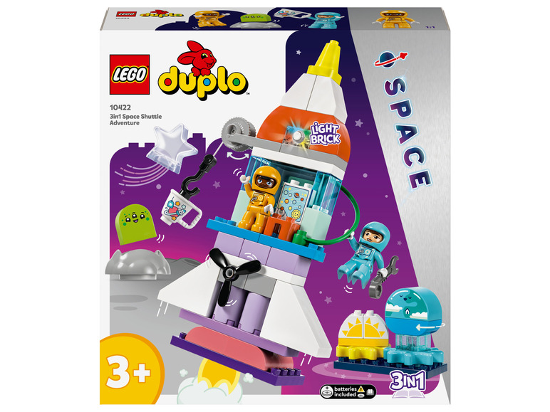 LEGO® DUPLO® 10422 »3-in-1-Spaceshuttle für viele Abenteuer«