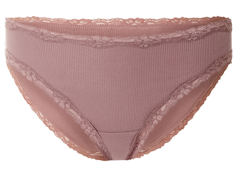 Gehe zu Vollbildansicht: esmara® Damen Slips, 5 Stück, in Ripp-Qualität - Bild 7