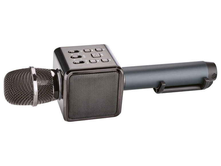 SILVERCREST® Bluetooth®-Karaoke-Mikrofon, mit Licht- und Soundeffekten