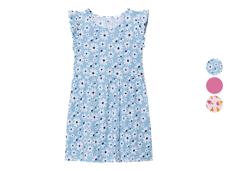 Gehe zu Vollbildansicht: lupilu® Kleinkinder Kleid aus reiner Baumwolle - Bild 1