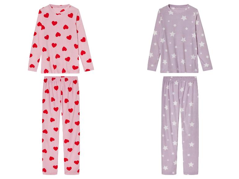 Gehe zu Vollbildansicht: pepperts!® Kinder Pyjama aus wärmender Fleece-Qualität - Bild 1