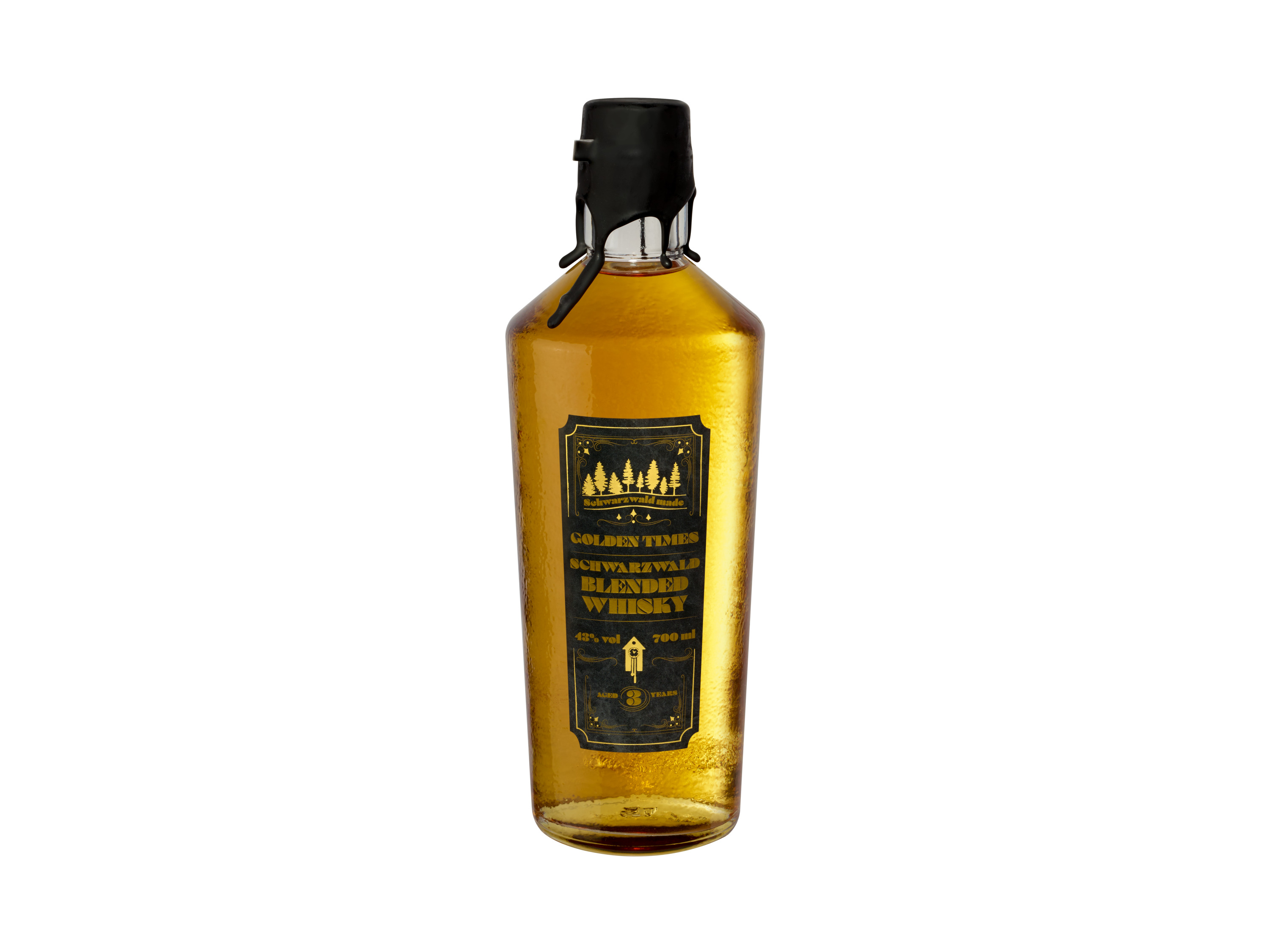 Golden Times Schwarzwald Blended Whisky 3 Jahre 43% Vol