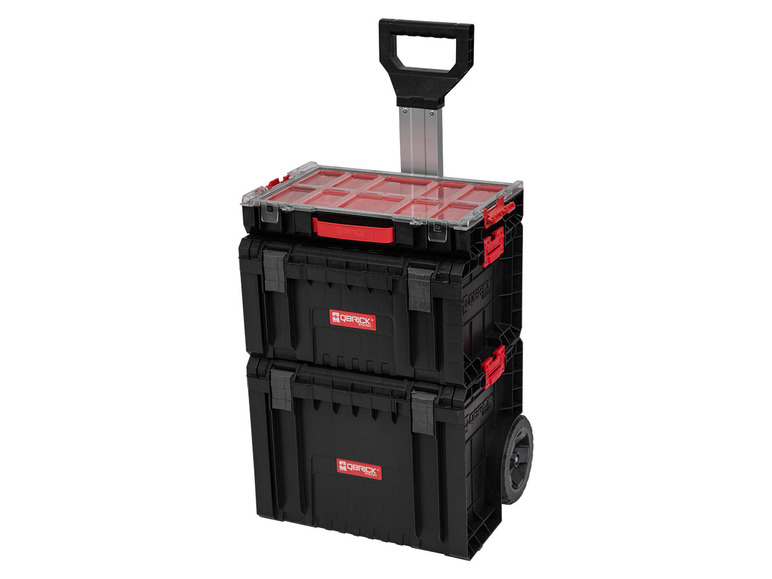 Qbrick System Werkzeugwagen-Set + 100 Organizer Toolbox + PRO »PRO Cart« PRO