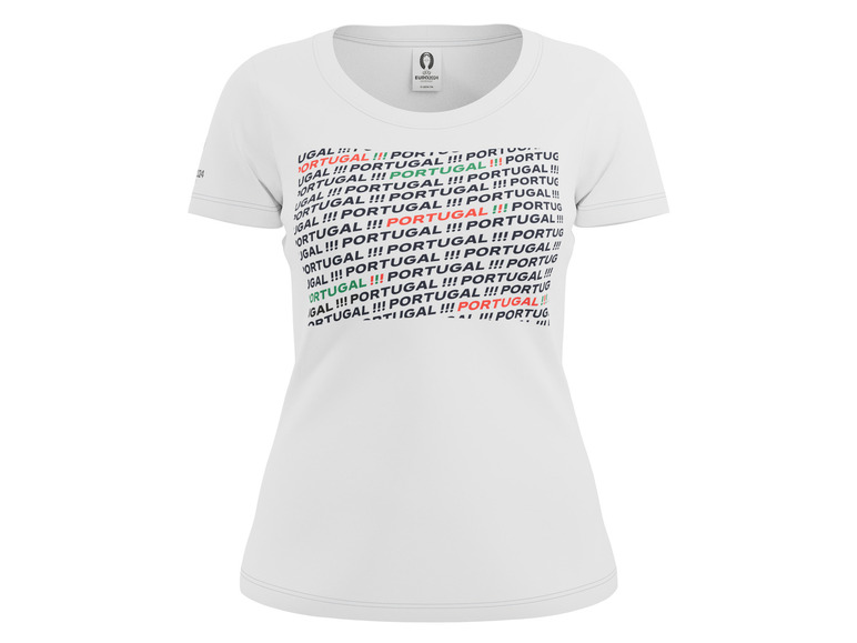 Gehe zu Vollbildansicht: Damen T-Shirt »UEFA EURO 2024«, Portugal - Bild 6