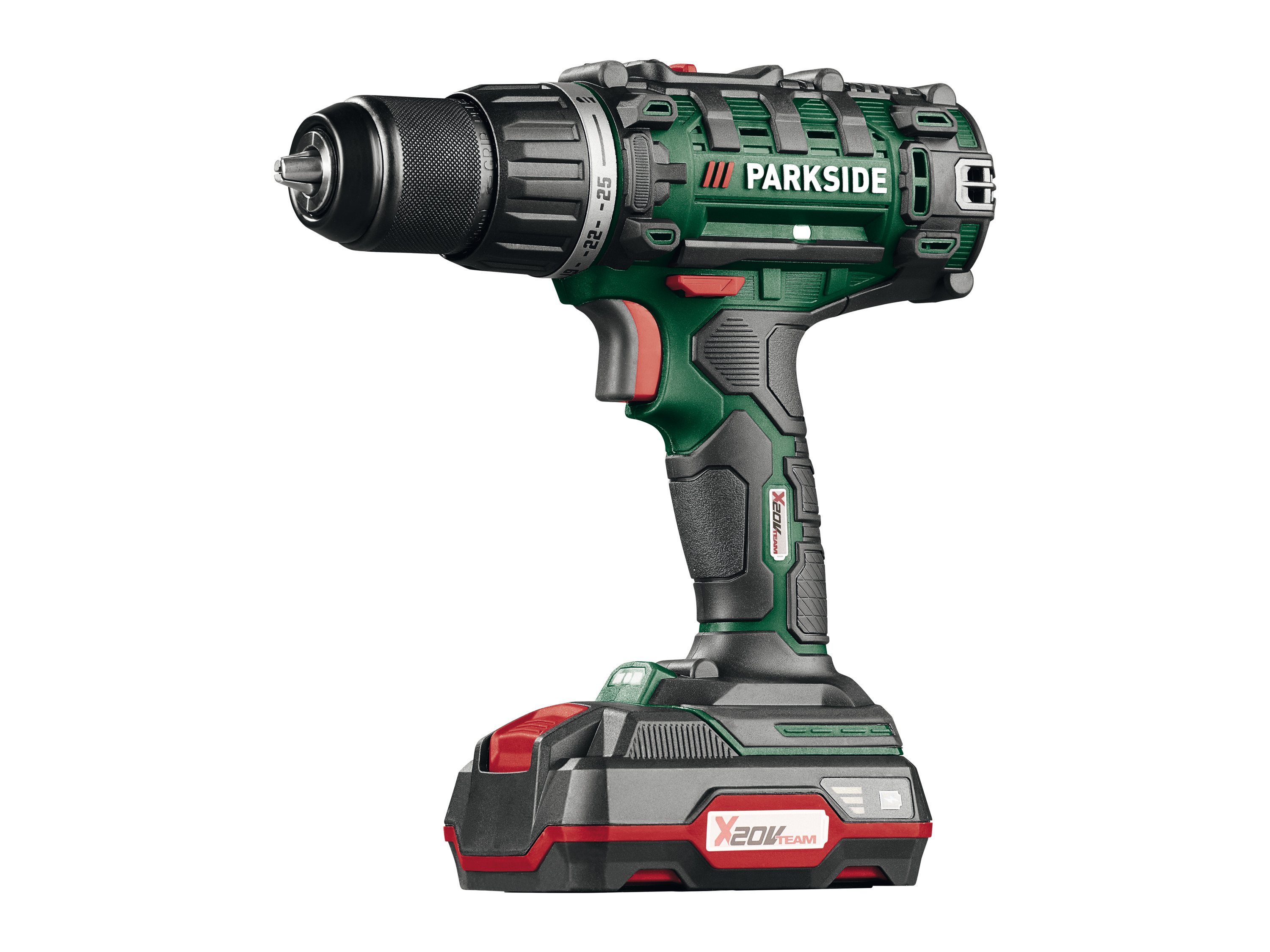 PARKSIDE® 20 V Akku-Bohrschrauber »PABS 20-Li G8«, mit Akku und Ladegerät