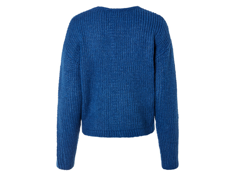 Gehe zu Vollbildansicht: esmara® Damen Grobstrick-Pullover, mit Wollanteil - Bild 4