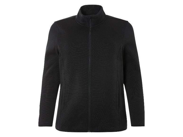 Gehe zu Vollbildansicht: esmara® Damen Strickfleece-Jacke, mit Stehkragen - Bild 8