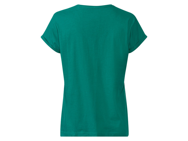 Gehe zu Vollbildansicht: esmara® Damen T-Shirt, leicht tailliert geschnitten, mit Rundhalsausschnitt - Bild 9