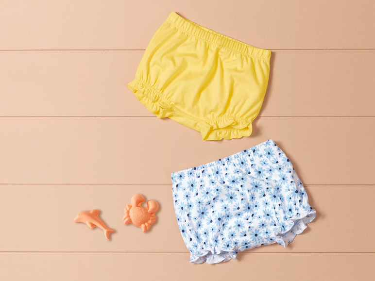 Gehe zu Vollbildansicht: lupilu® Baby Shorts, 2 Stück, reine Baumwolle - Bild 9