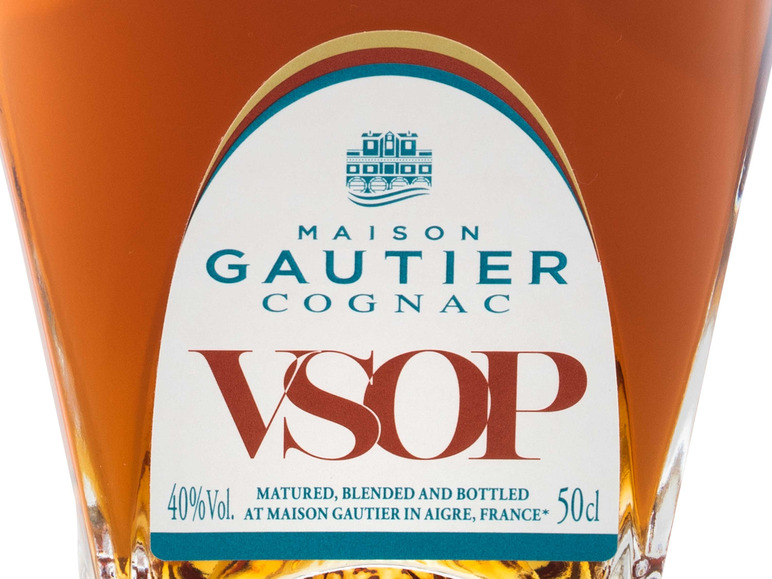 Maison Gautier Cognac 40% Geschenkbox mit Vol VSOP
