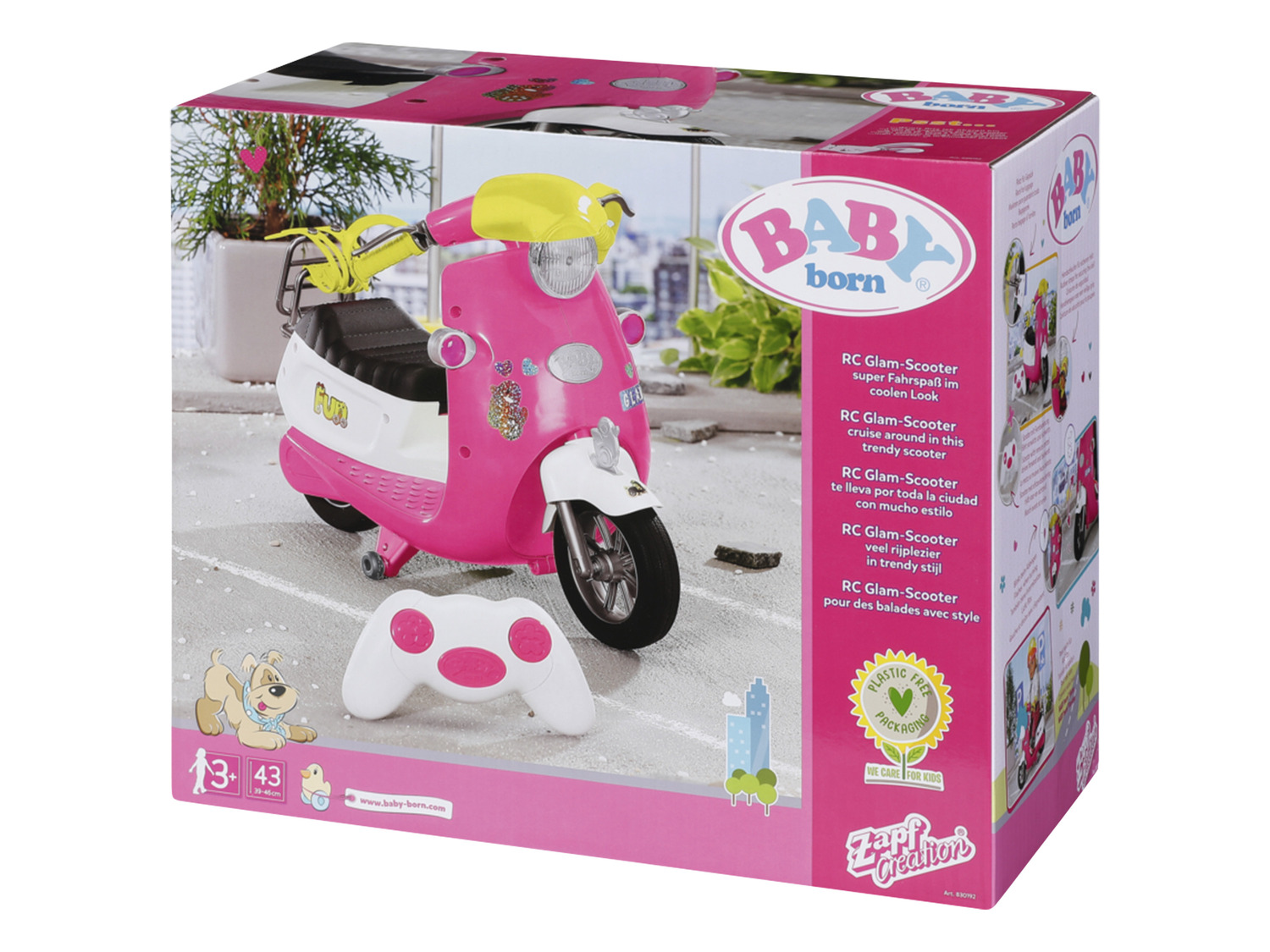 Glam-Scooter, Baby Born ferngesteuert LIDL City RC |