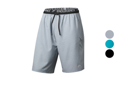 CRIVIT Herren Funktionsshorts, umlaufender Print am Bund