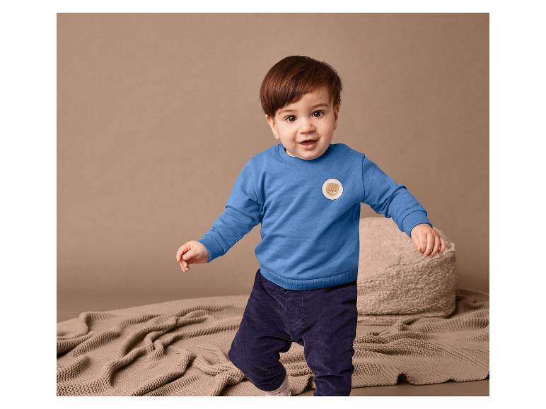 Gehe zu Vollbildansicht: lupilu® Baby Sweatshirt, mit hohem Baumwollanteil - Bild 3