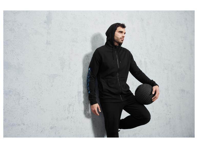 Gehe zu Vollbildansicht: CRIVIT Herren Fitness-Sweatjacke mit Baumwolle - Bild 7