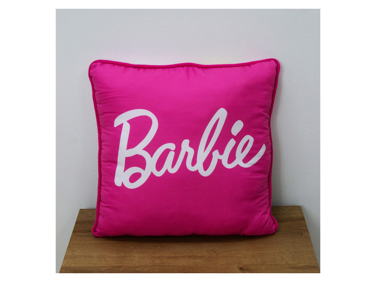 Gehe zu Vollbildansicht: Barbie Kinder Kuscheldecke mit Kissen, 100 x 150 cm - Bild 27