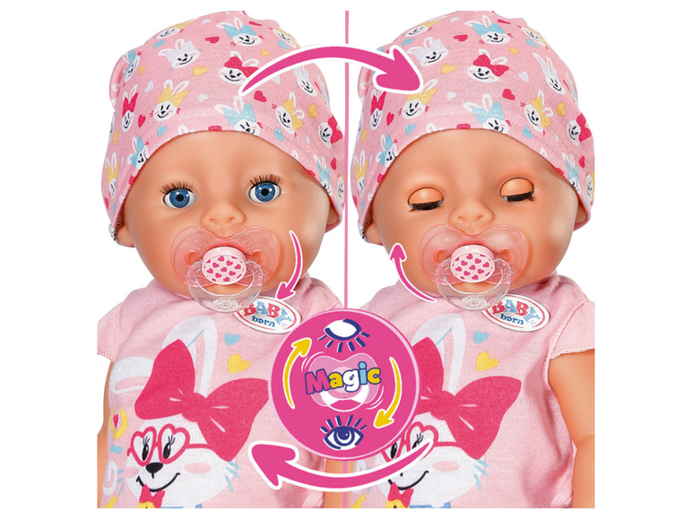 Baby »Magic mit 10 Puppe Funktionen Born Girl«,