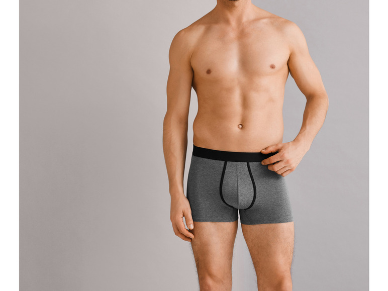 Gehe zu Vollbildansicht: LIVERGY® Herren Boxer, 3 Stück, mit Bio-Baumwolle - Bild 5