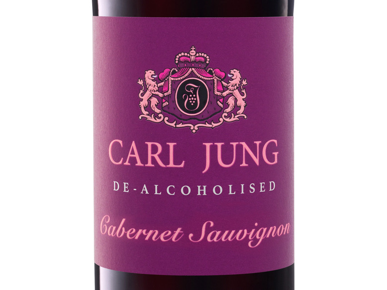 alkoholfreier Sauvignon Rotwein vegan, Carl Jung Cabernet