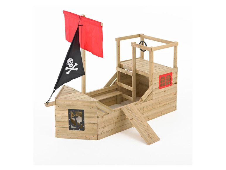 TP Toys Piratenschiff Spielhaus Steuerrad »Galleon«, inklusive