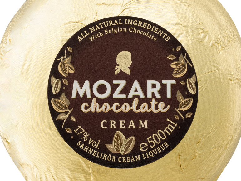 Mozart Chocolate Vol Gold 17% Cream Liqueur