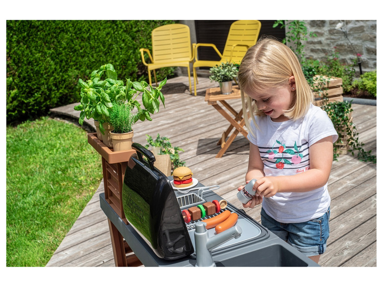 Gehe zu Vollbildansicht: SMOBY Outdoor Gartenspielküche, mit Grill, Fritteuse u.v.m. - Bild 8