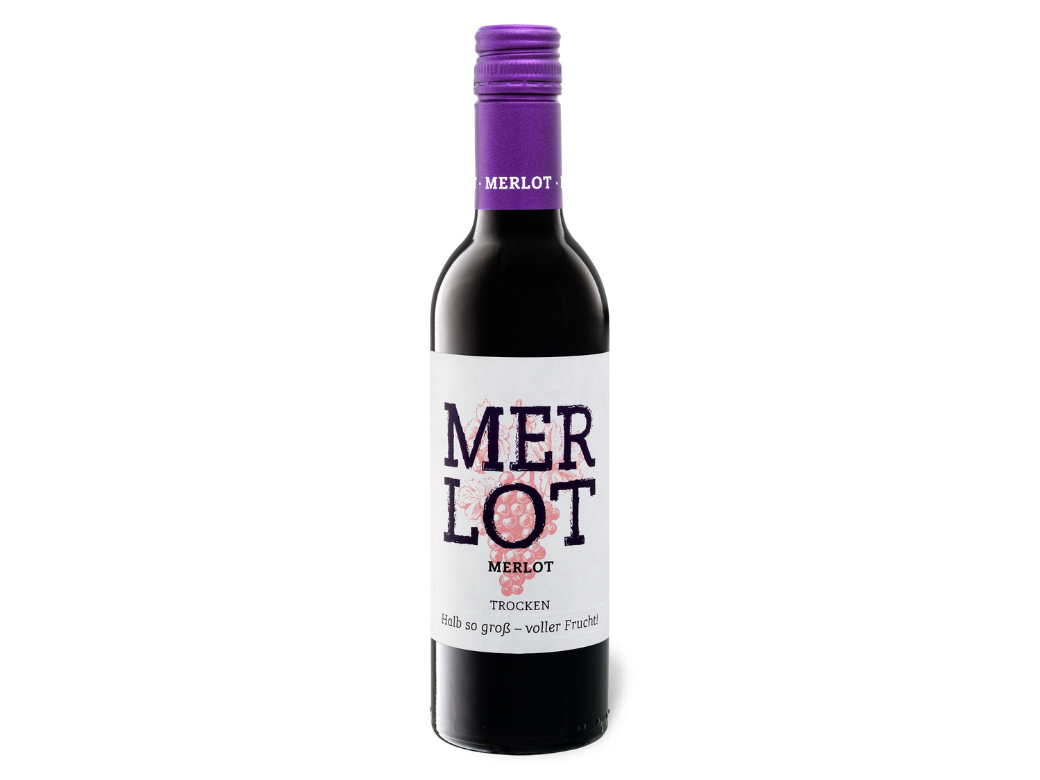 Merlot trocken vegan | Rotwein 2020 0,375-l, LIDL