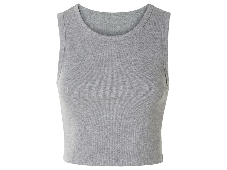 Gehe zu Vollbildansicht: esmara® Damen Crop-Tops mit Rundhalsausschnitt - Bild 16