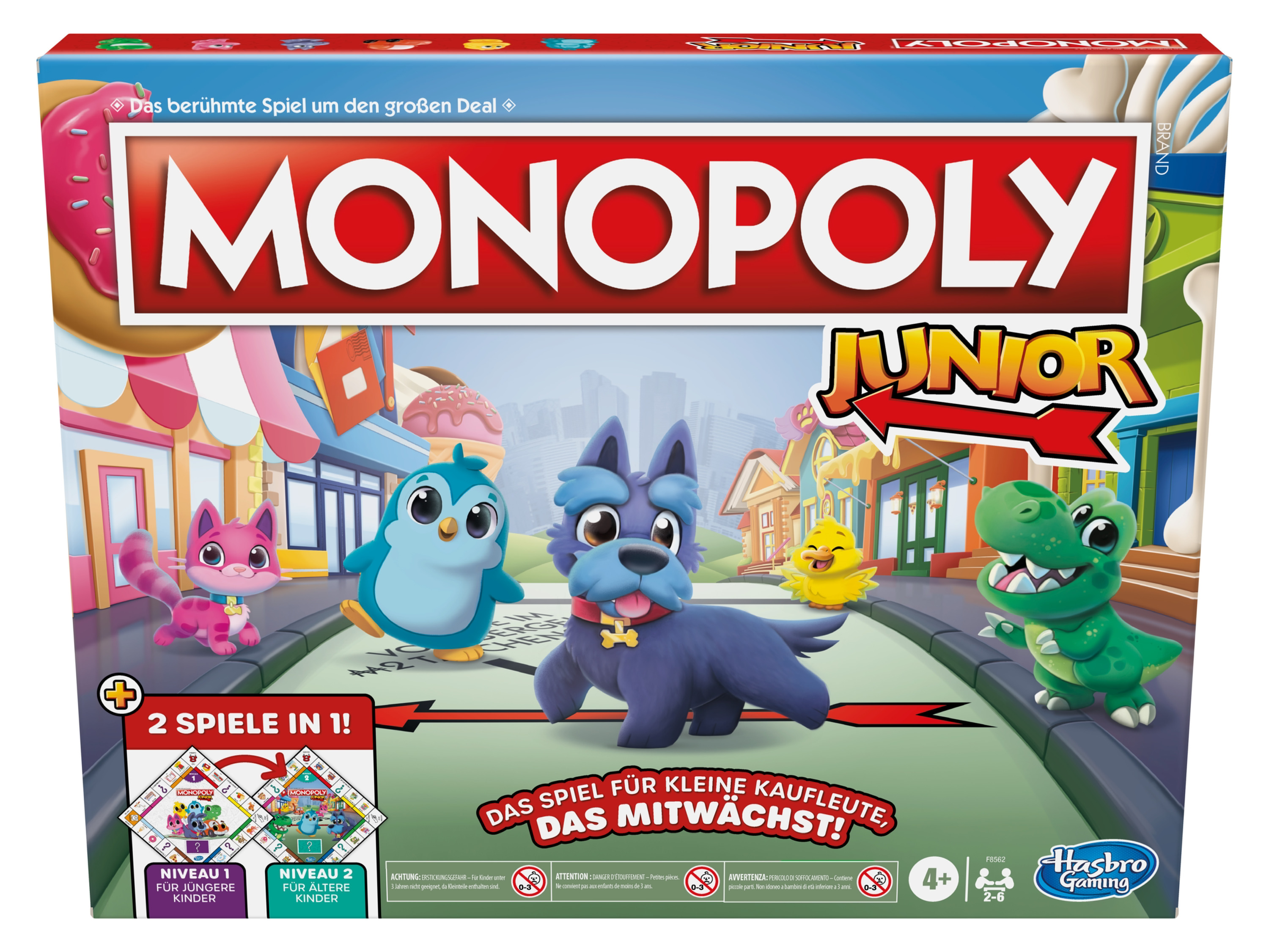 Hasbro Kinderspiele Klassiker (Monopoly Junior)