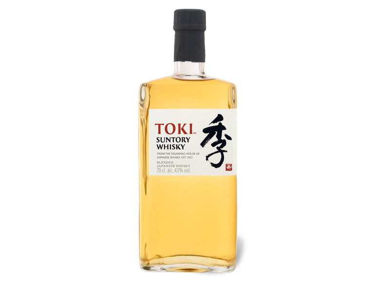 Vol Japanischer Blended Whisky 43% Toki Whisky Suntory
