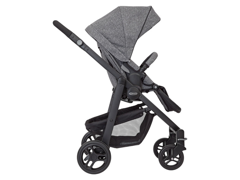 Gehe zu Vollbildansicht: Graco Evo Trio Kinderwagen-Set »Suits Me«, mit Babywanne und Babyschale - Bild 6