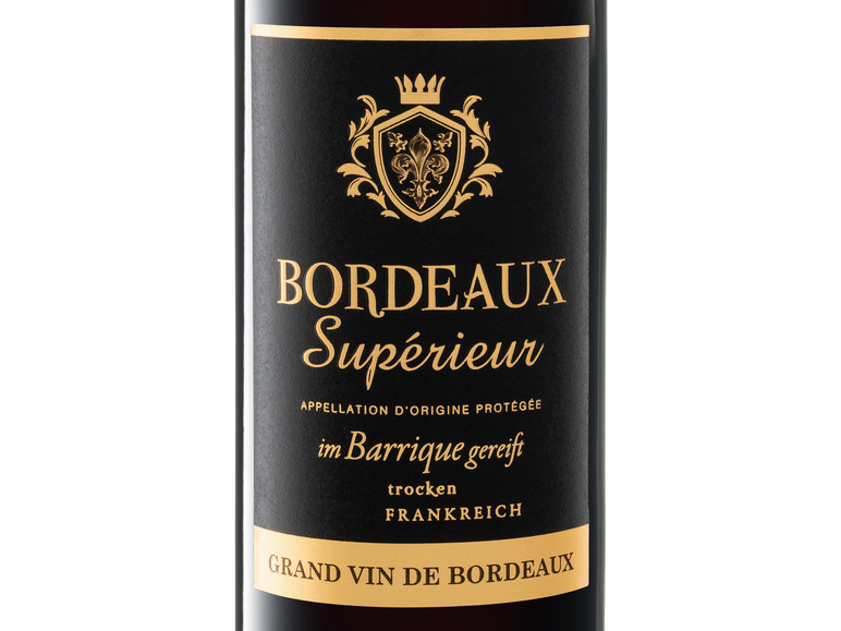 AOP Bordeaux trocken, Supérieur 2021 Rotwein