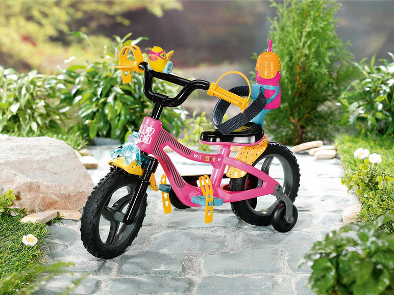 Gehe zu Vollbildansicht: Baby Born Puppen Fahrrad, mit Trinkflasche - Bild 5