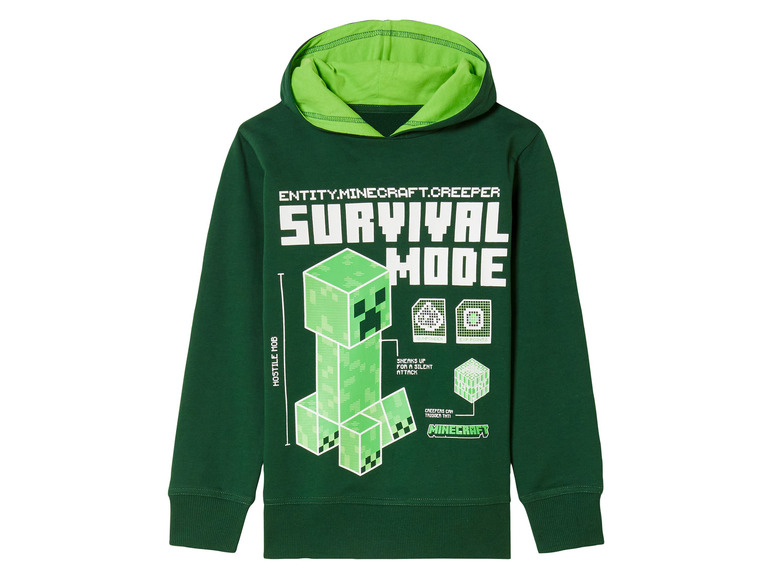 Gehe zu Vollbildansicht: Kleinkinder Kinder Jungen Hoodie mit Print - Bild 2