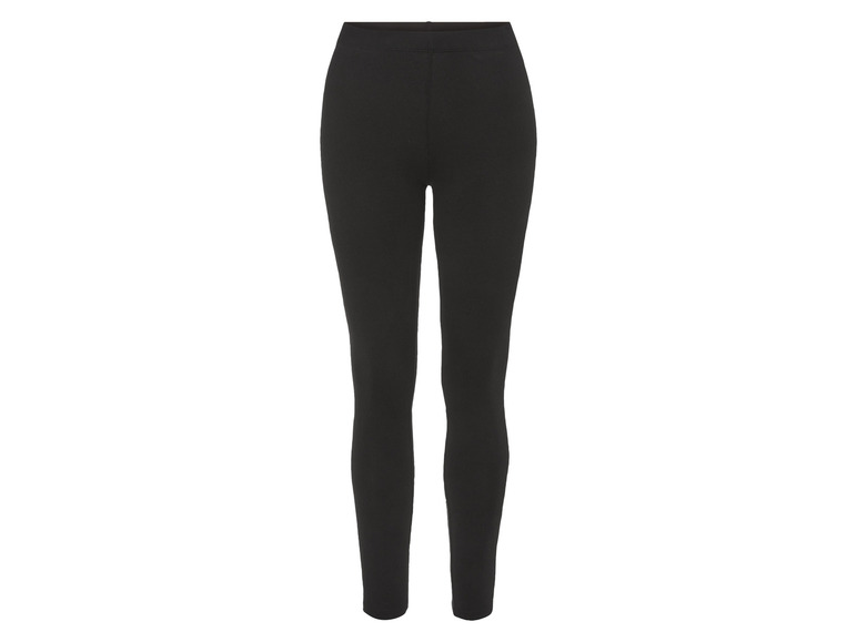 esmara® Damen Leggings, mit normaler Leibhöhe