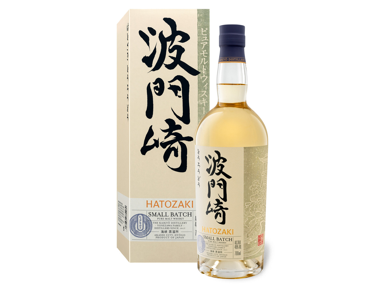 Hatozaki mit Malt Whisky Geschenk… Kaikyō Pure Japanese