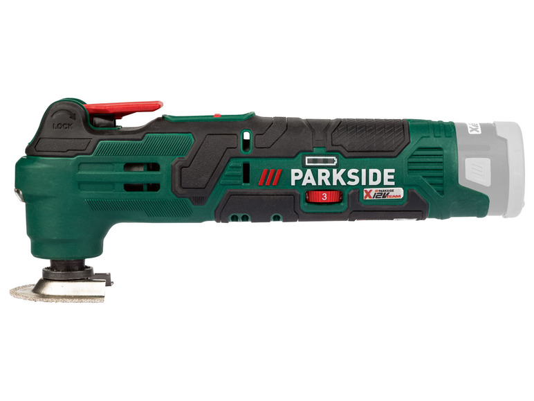 PARKSIDE® D4«, Akku-Multifunktionswerkzeug und Ladegerät 12 ohne »PAMFW Akku V 12