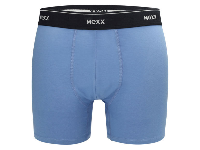 Gehe zu Vollbildansicht: MEXX Herren Boxershorts, 2 Stück, mit elastischem Bündchen - Bild 3