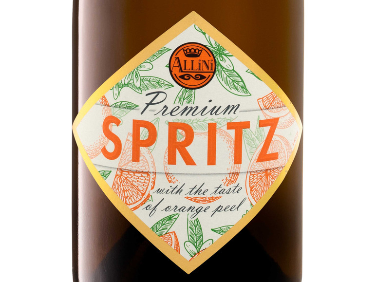 Premium Orange Alkoholisches Spritz, Peel Mischgetränk
