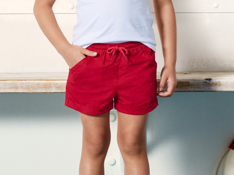 Gehe zu Vollbildansicht: lupilu® Kleinkinder Shorts, 2 Stück, reine Baumwolle - Bild 6