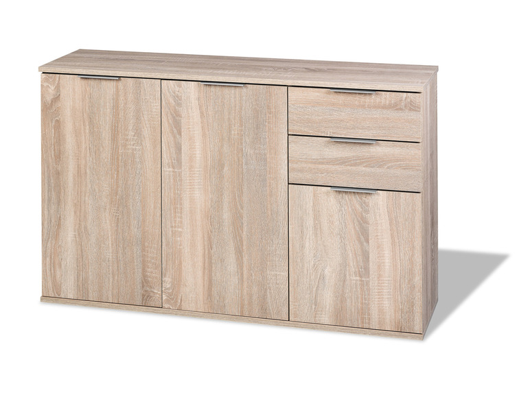 Gehe zu Vollbildansicht: Sideboard, Sonoma-Eiche-Nachbildung - Bild 1