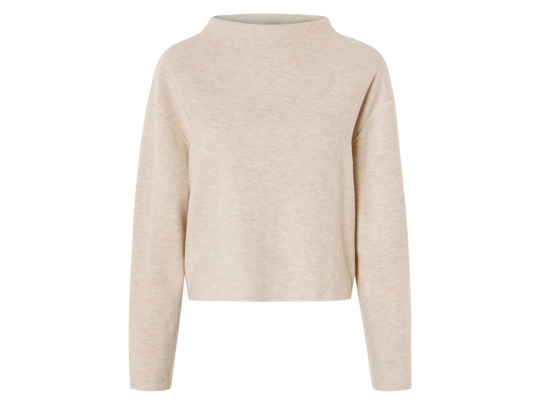 Gehe zu Vollbildansicht: esmara® Damen Strickpullover, modisch kurzer Cropped-Style - Bild 2