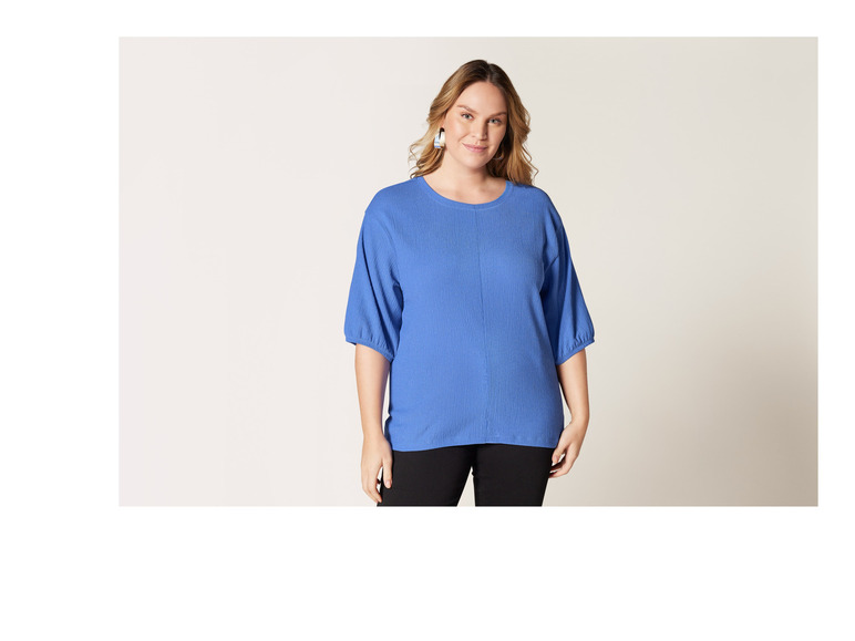 Gehe zu Vollbildansicht: esmara® Damen Blusenshirt mit mittlerer Ziernaht - Bild 3