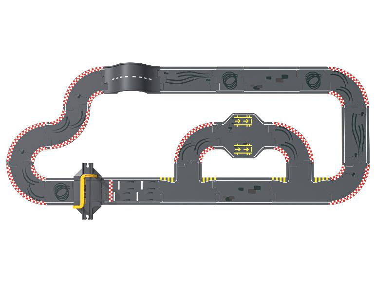 Gehe zu Vollbildansicht: Playtive Straßen-Set »Stadt / Rennstrecke«, aus Echtholz - Bild 5