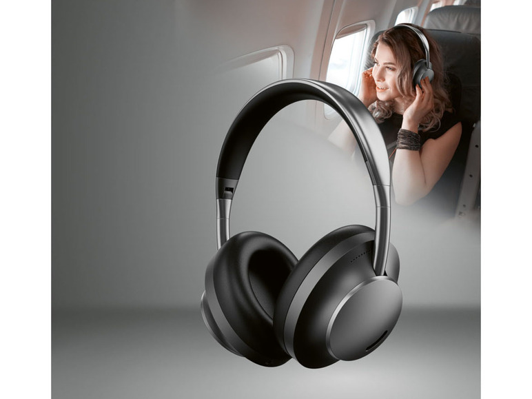 SILVERCREST® Kopfhörer »SBKL und ON C3«, ANC EAR, Bluetooth 40