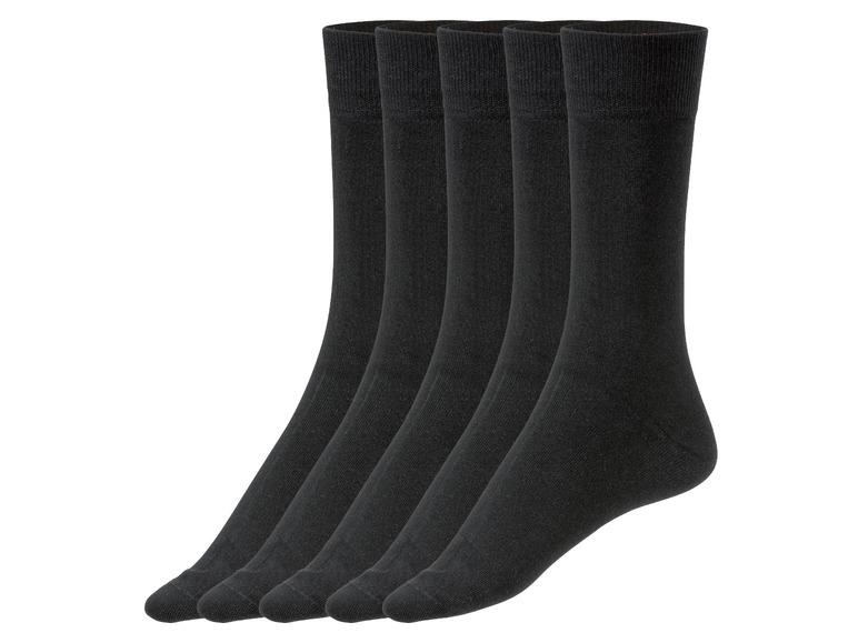 Gehe zu Vollbildansicht: LIVERGY® Herren Socken, 5 Paar, mit hohem Bio-Baumwollanteil - Bild 8