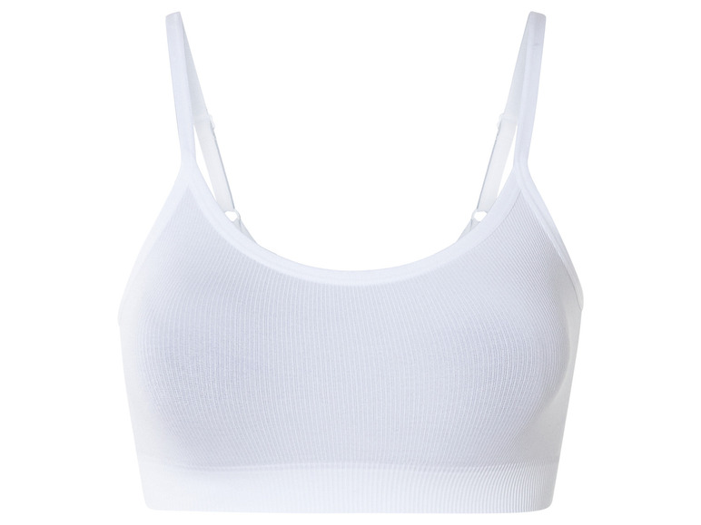 Gehe zu Vollbildansicht: esmara® Damen Bustier, 2 Stück, in modischer Ripp-Qualität - Bild 8