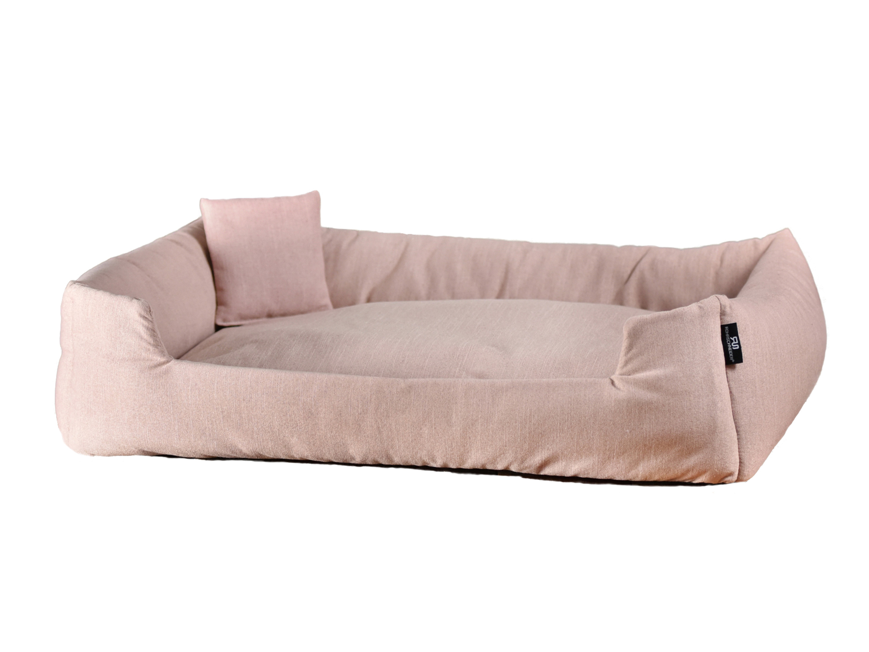 ROHRSCHNEIDER Hundebett, Kuschelsofa »Blue«, aus recycelten PET-Flaschen (rose, L) L