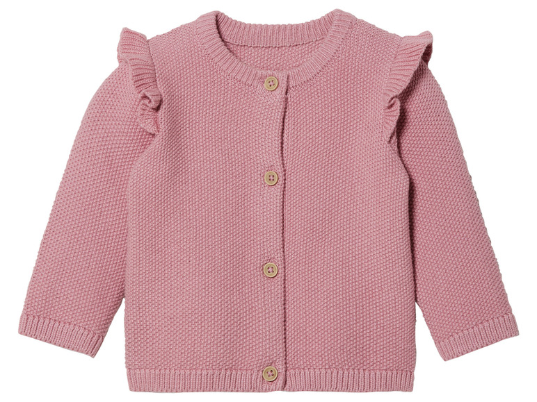 Gehe zu Vollbildansicht: lupilu® Baby Strickjacke aus reiner Baumwolle - Bild 5