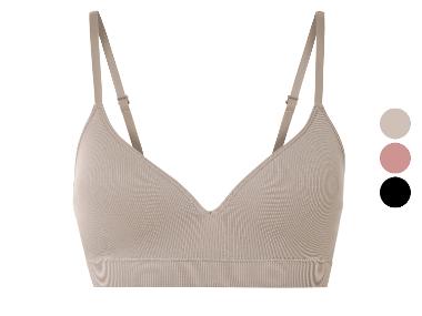 esmara® Damen Soft-BH, in modischer Ripp-Qualität